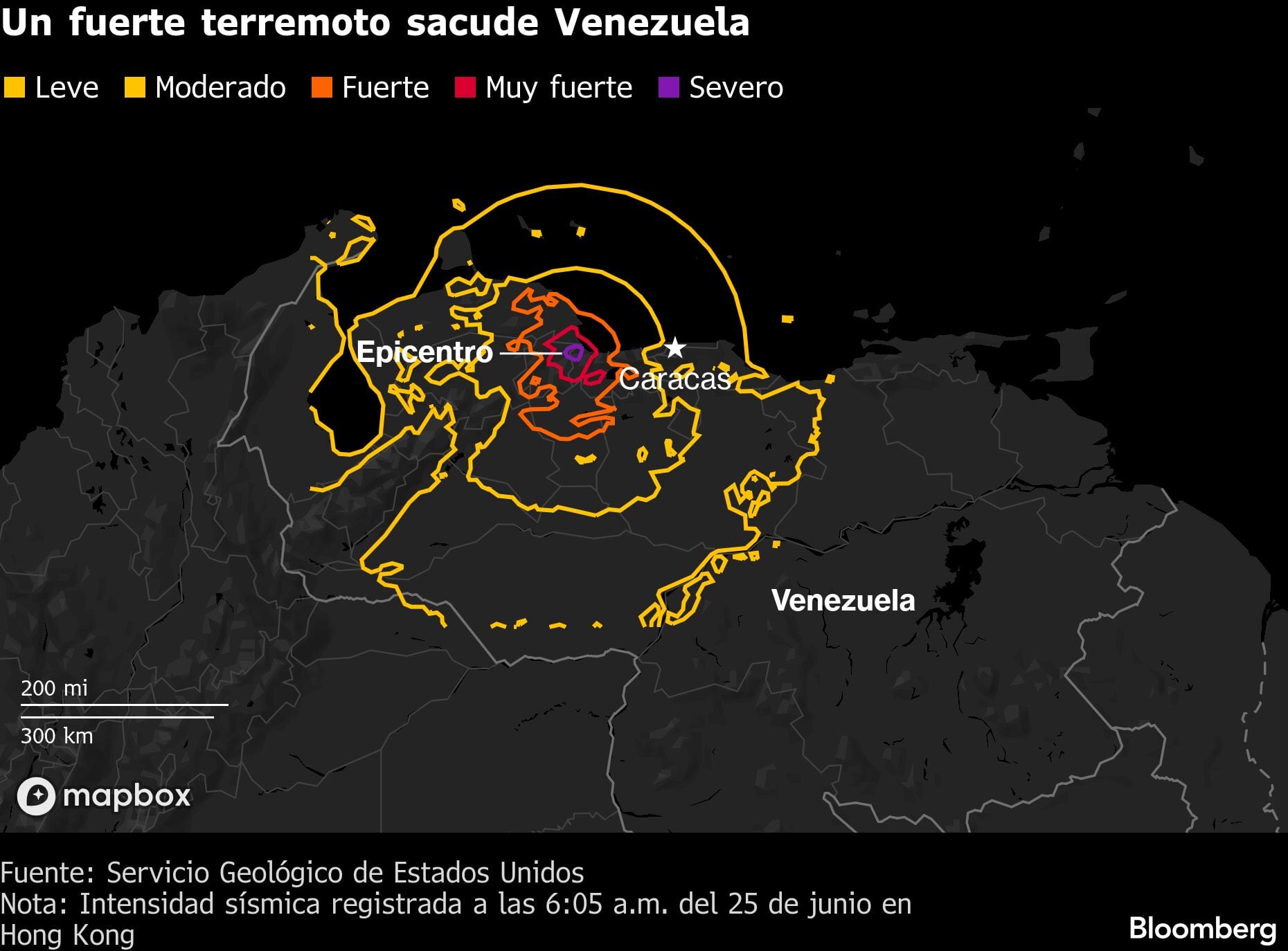 Dos fuertes terremotos sacudieron Venezuela el miércoles.