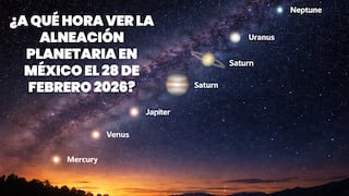 🌠 A qué hora ver la alineación de planetas EN VIVO hoy 28 de febrero 2026 en México