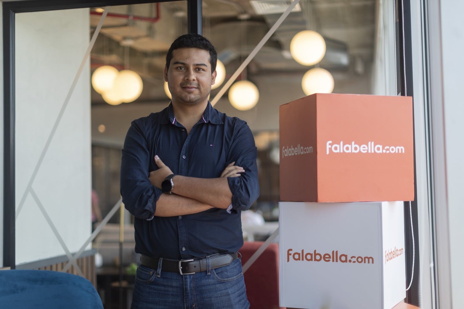 Jason Huertas, director comercial de falabella.com, apuesta por nuevas categorías que crecen más de 100%. Foto: Difusíón.