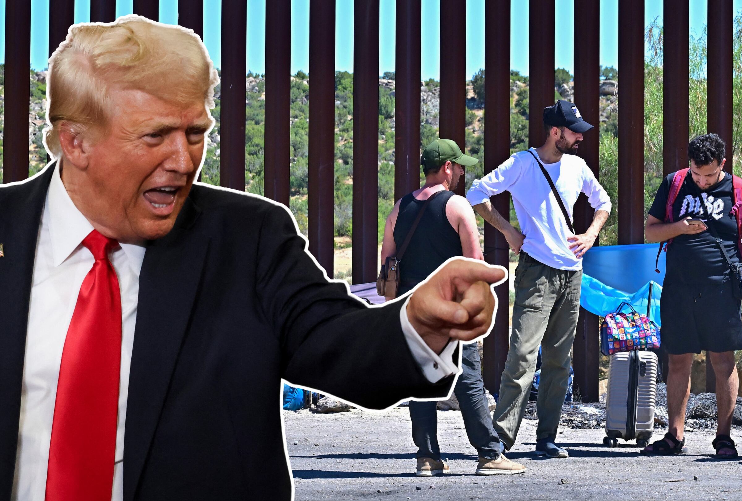 El presidente electo de Estados Unidos, Donald Trump, prometió que hará deportaciones masivas de inmigrantes indocumentados (Foto: AFP)