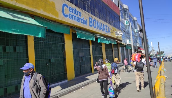 Los negocios permanecieron cerrados en la región Arequipa. (Foto: GEC)