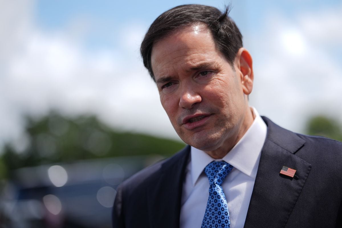 Rubio defiende cautela en diálogo nuclear con Irán y descarta solución rápida Foto: Julia Demaree Nikhinson / POOL / AFP