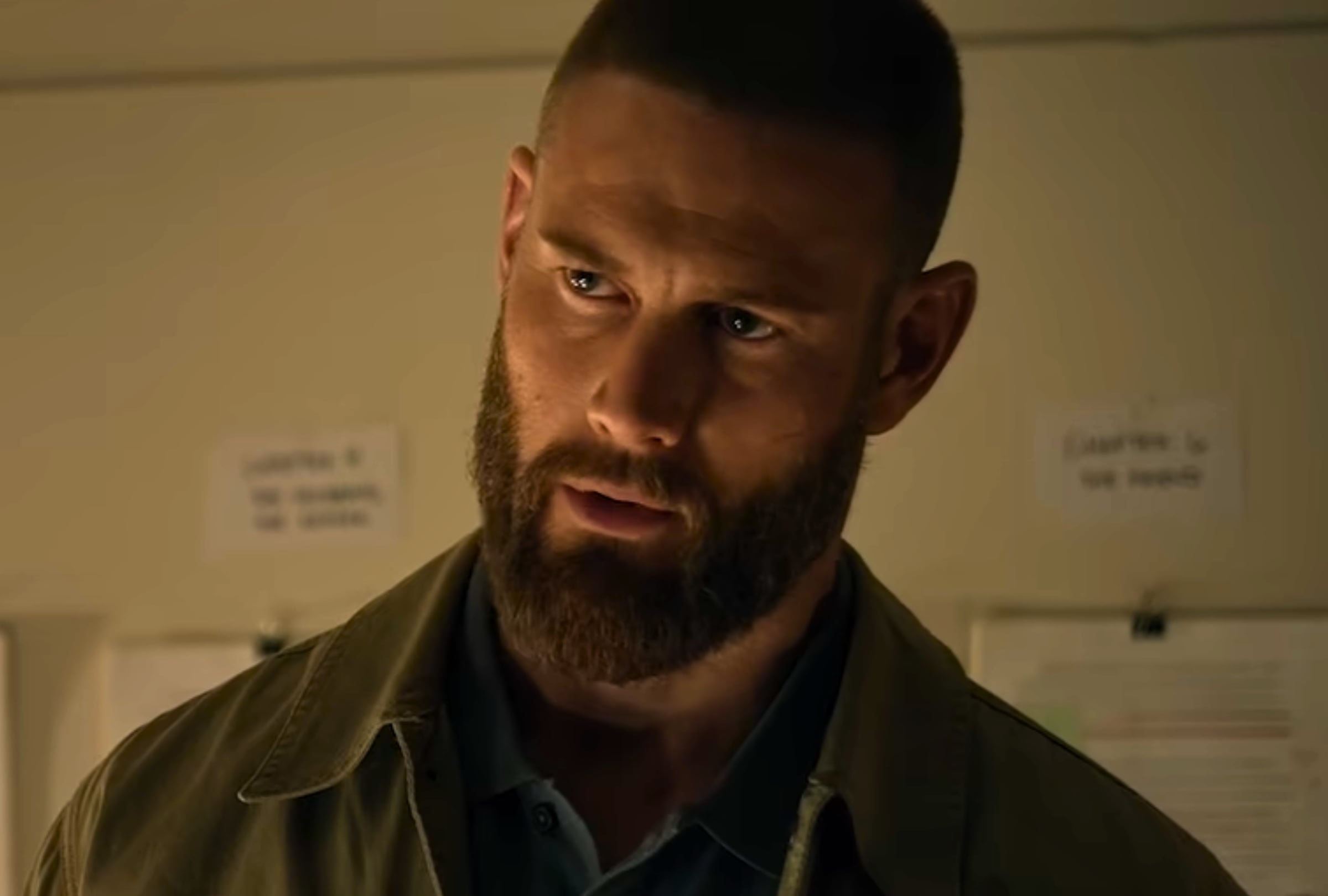 Tom Hopper como Raife Hastings en una escena de la segunda temporada de la serie "The Terminal List" (Foto: Amazon MGM Studios / Civic Center Media / MRC Television)