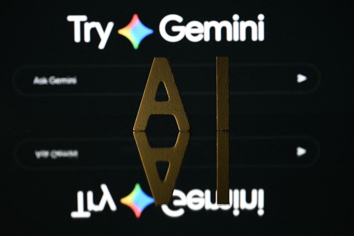 Gemini, el asistente IA de Google, ha ayudado a implementar mayor seguridad para las cuentas de sus usuarios. (Foto de Lionel BONAVENTURE / AFP)