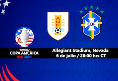 Uruguay vence 4-2 a Brasil por penales y será el rival de Colombia en la semifinal