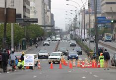 Emape: cierran Puente Ricardo Palma por nuevo choque