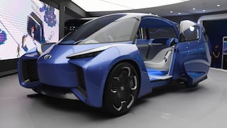 Autos eléctricos e inteligentes se exhiben en el Salón del Automóvil de Shanghái