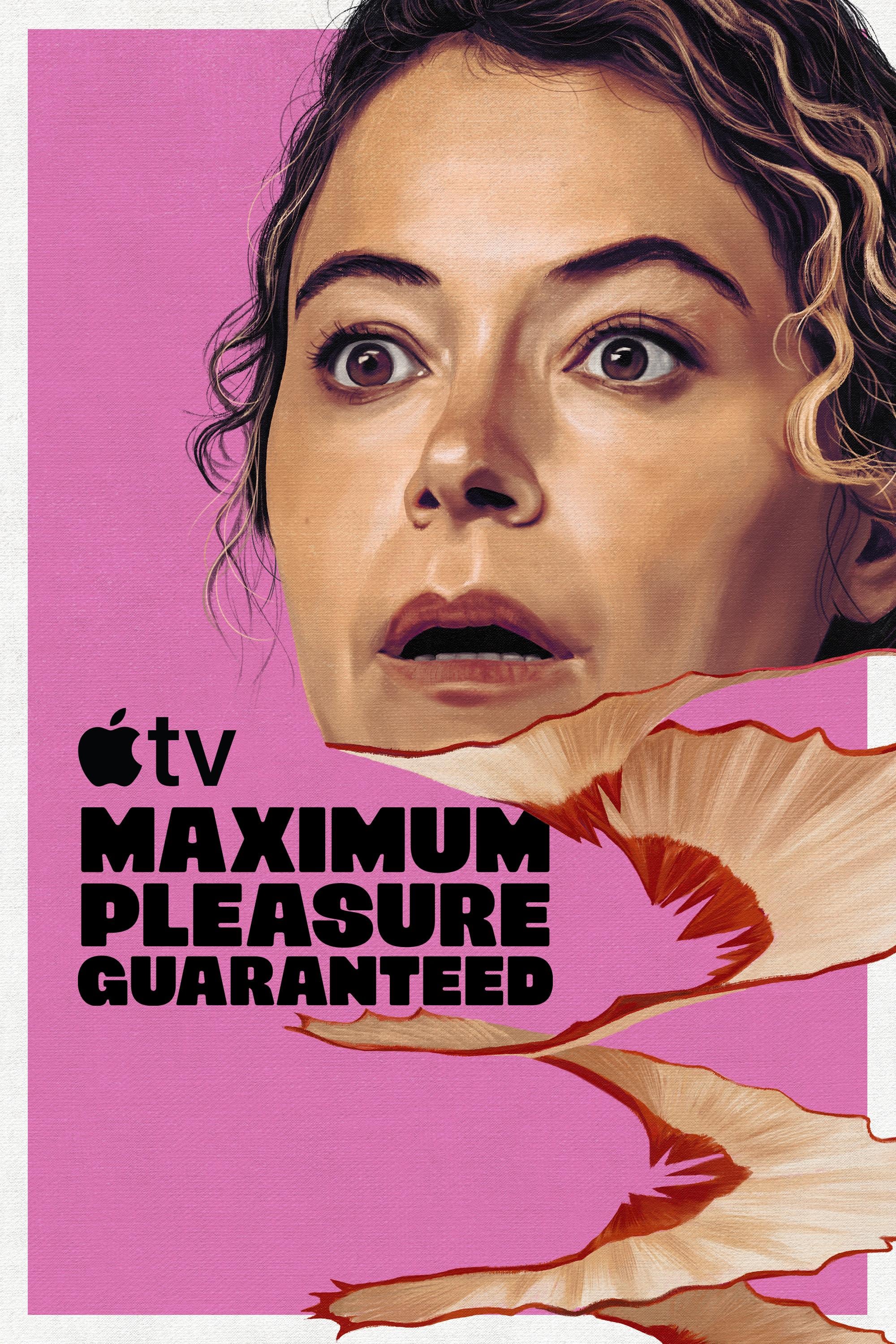 El póster de "Maximum Pleasure Guaranteed", serie de suspenso que desarrolla su primera temporada a lo largo de 10 episodios (Foto: Apple TV)