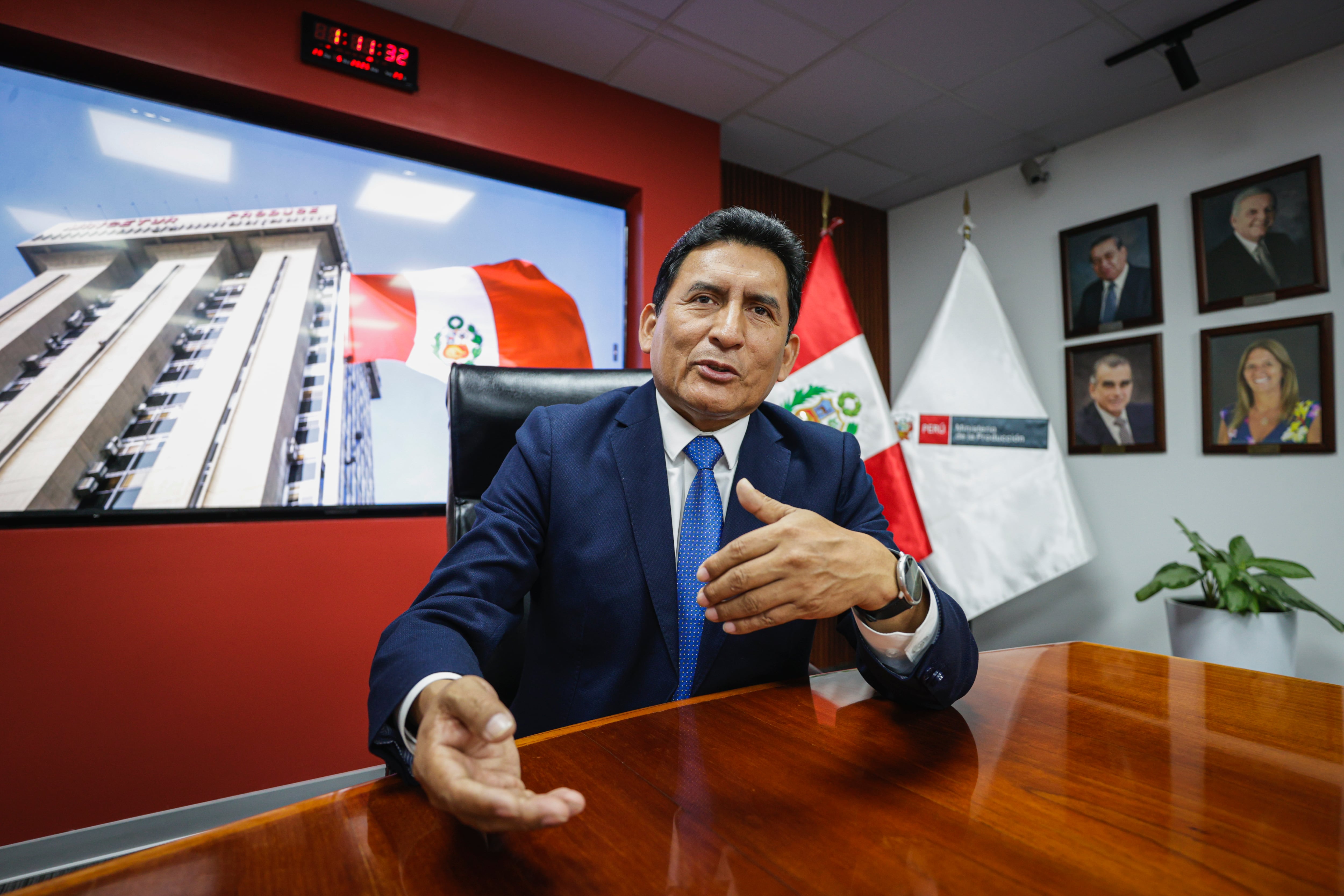 El titular del Ministerio de la Producción, César Quispe, identificó oportunidades en los rubros naval, aeronáutico y automotriz. (Imagen: Produce)