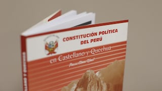 Encuesta CPI: 60% de peruanos no ha leído la Constitución