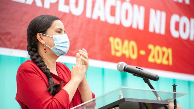 Verónika Mendoza planeta “recuperar la soberanía” sobre el gas natural
