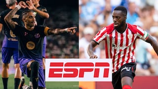 ESPN transmitió el partido FC Barcelona 2-0 Athletic Club por LaLiga 2026/27