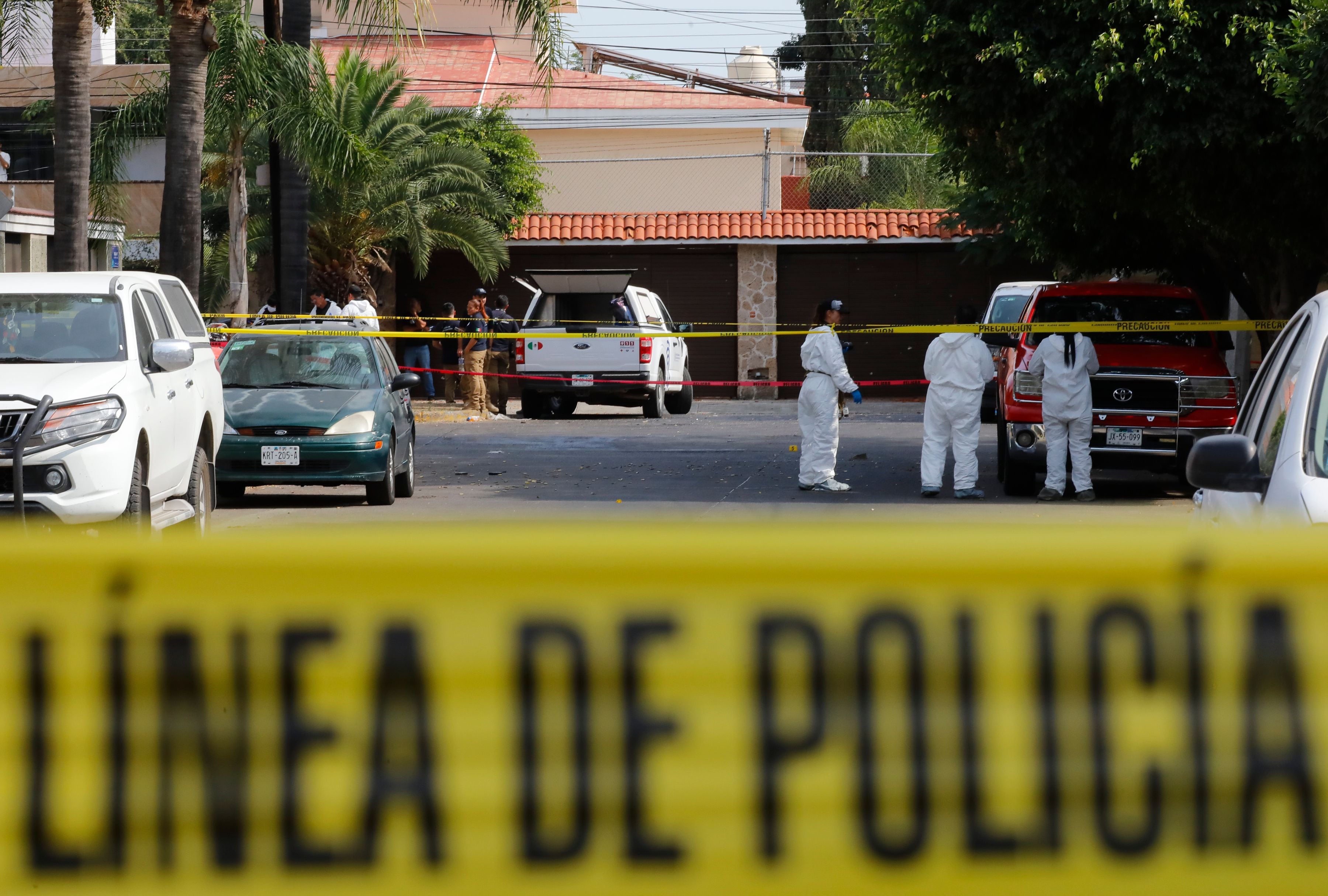 Un ataque armado en Guadalajara dejó tres muertos, incluido un empresario conocido como ‘El Prieto’. (Foto: EFE/Francisco Guasco)