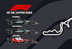 ¿A qué hora es y qué canal transmite la carrera de F1 GP de Japón 2026 por la Fórmula Uno? (29/03/2026)