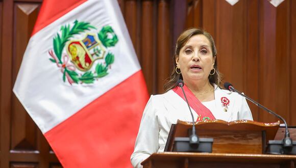 Dina Boluarte considerará la bicameralidad en el Poder Legislativo como solución a las "fracturas institucionales" Foto: Presidencia