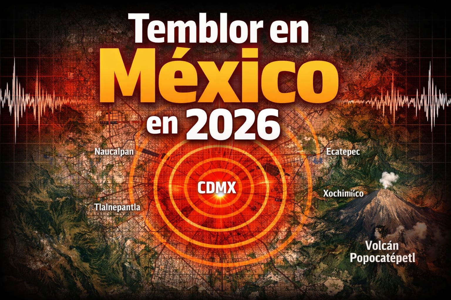 Sigue el reporte oficial del Servicio Sismológico Nacional sobre los últimos temblores registrados en México hoy, 21 de abril de 2026 (Imagen creada por Gestión con apoyo de la IA Gemini)