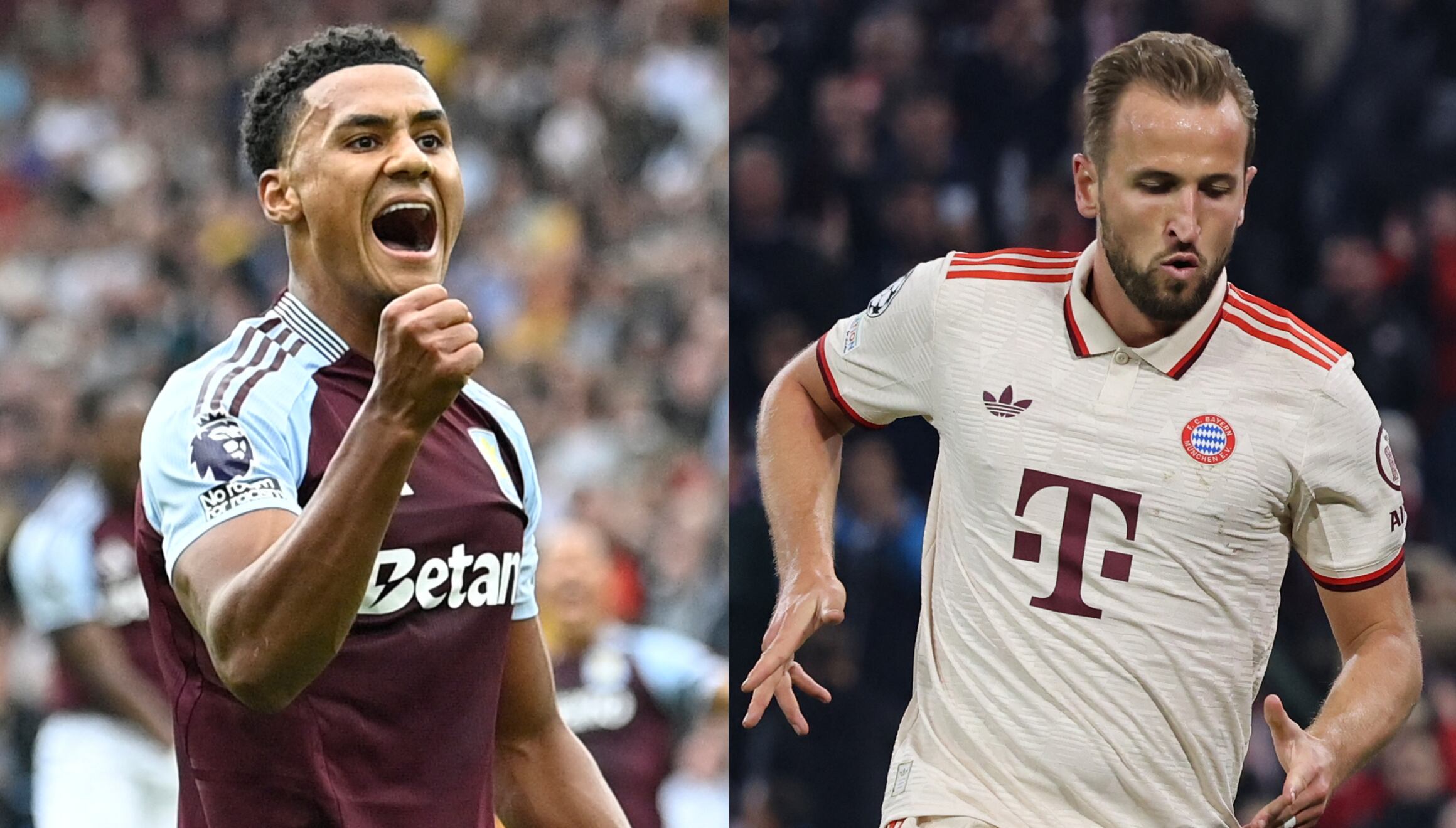 Conoce los horarios y canales de transmisión del partido Aston Villa vs. Bayern Múnich por la UEFA Champions League. (Foto: AFP / Composición Mix)