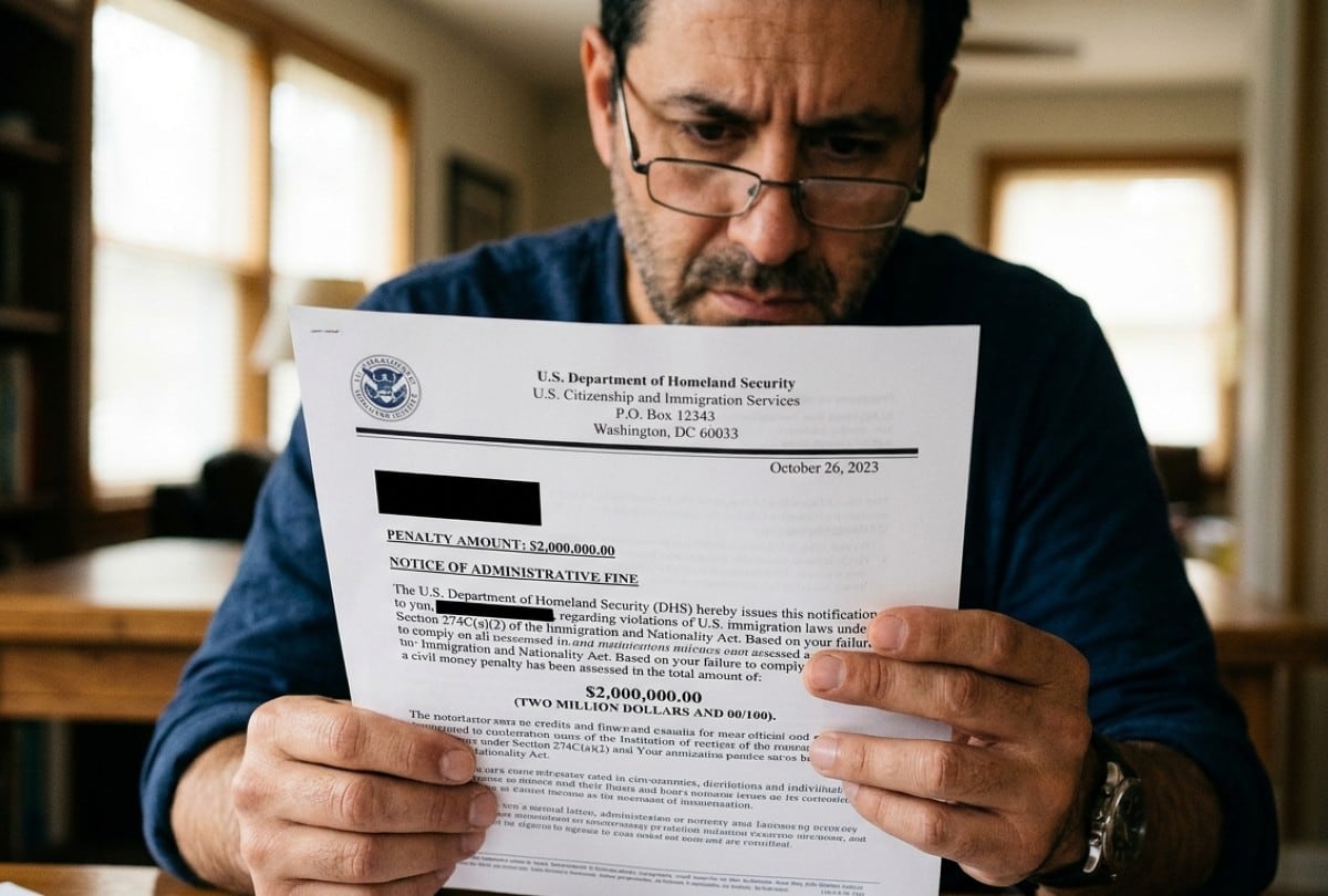 Una notificación de multa migratoria no siempre significa que debas pagar sin defenderte. | Crédito: Imagen creada por El Comercio MAG usando Gemini