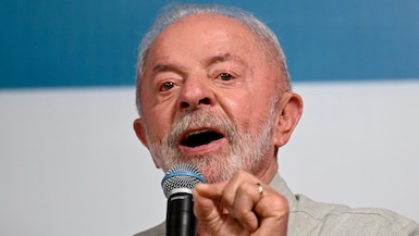 Luiz Inácio Lula da Silva. (Evaristo Sa / AFP)