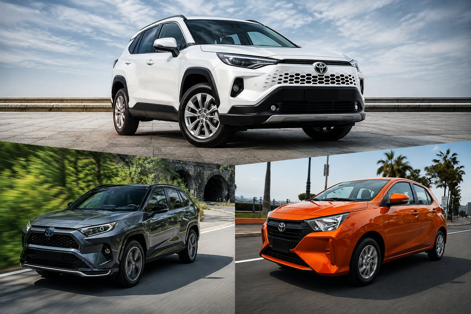 El Corolla Cross HEV fue uno de los modelos electrificados más vendidos de la marca, con 1,144 unidades comercializadas entre enero y julio de 2026. (Foto: composición/Toyota)