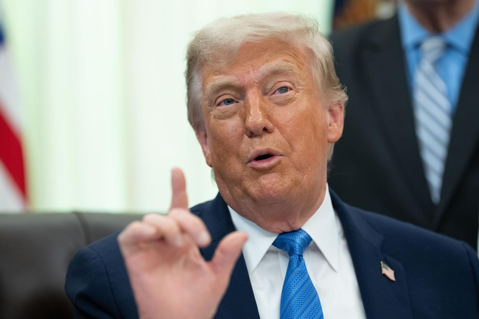 El presidente estadounidense Donald Trump. (Foto: EFE)