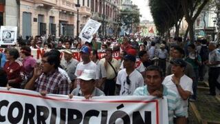 El 48% de peruanos considera que la corrupción es principal problema del país