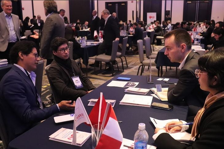Rueda de negocios de empresas turcas de acero en Lima. (Foto: Embajada de Turquía)