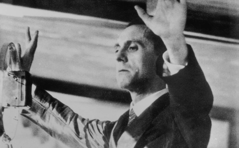 Joseph Goebbels, el hombre detrás de la maquinaria propagandística de los nazis. (Foto: Getty Images)