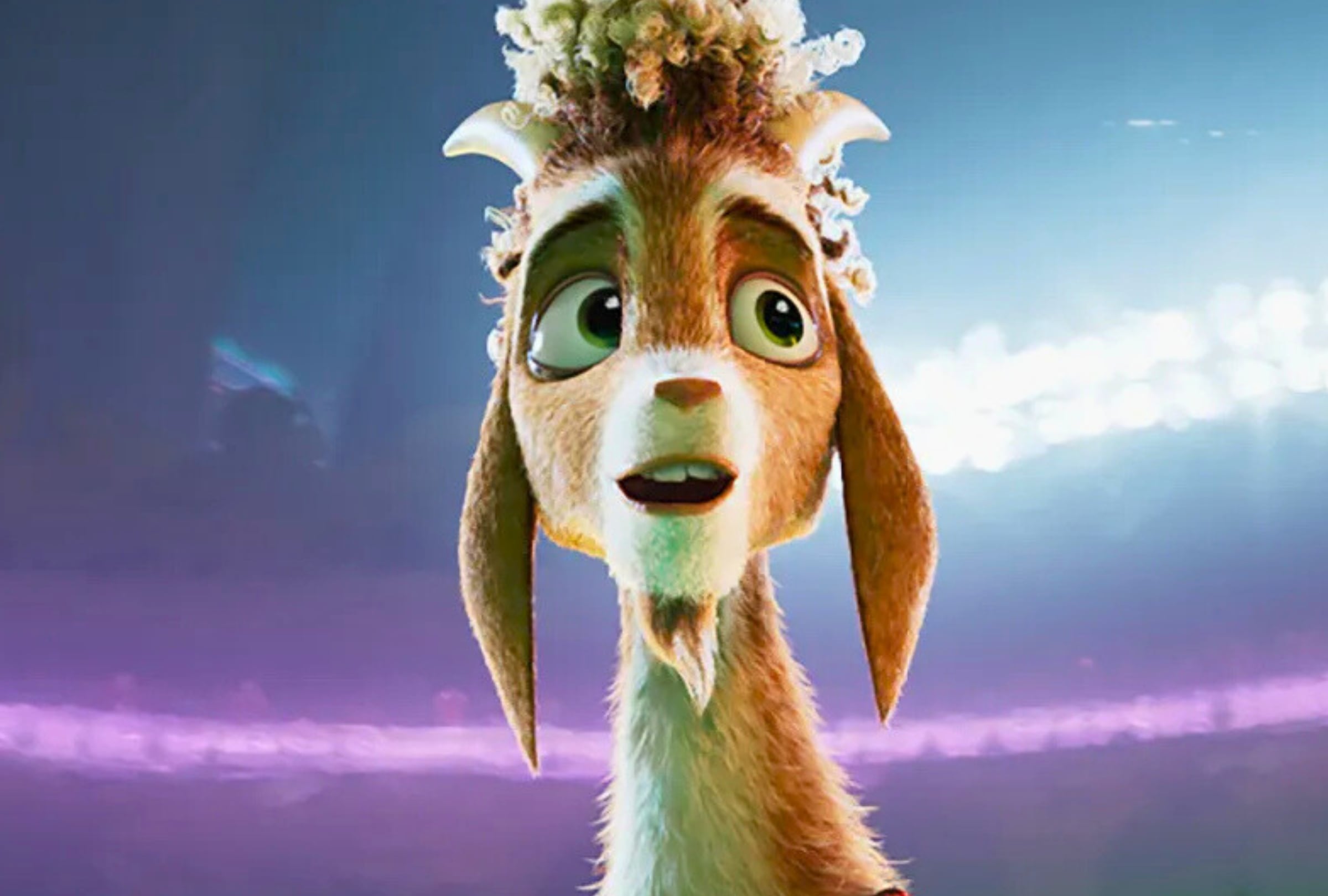 En la película animada de comedia "GOAT", el actor estadounidense Caleb McLaughlin le da voz en inglés al protagonista Will Harris (Foto: Sony Pictures)