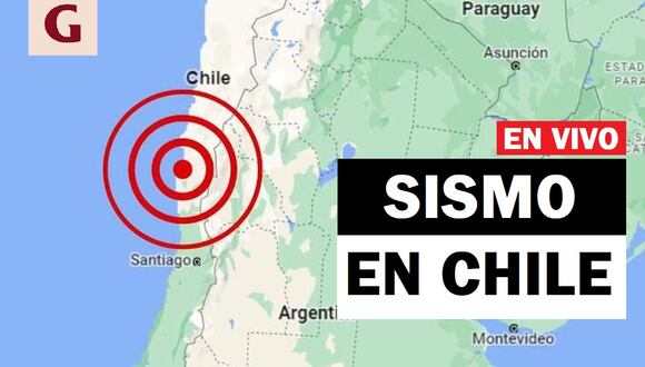 Conoce los últimos reportes de sismos en toda la región chilena. Epicentros, magnitud y más información (Foto: Google Maps | Composición: Gestión)