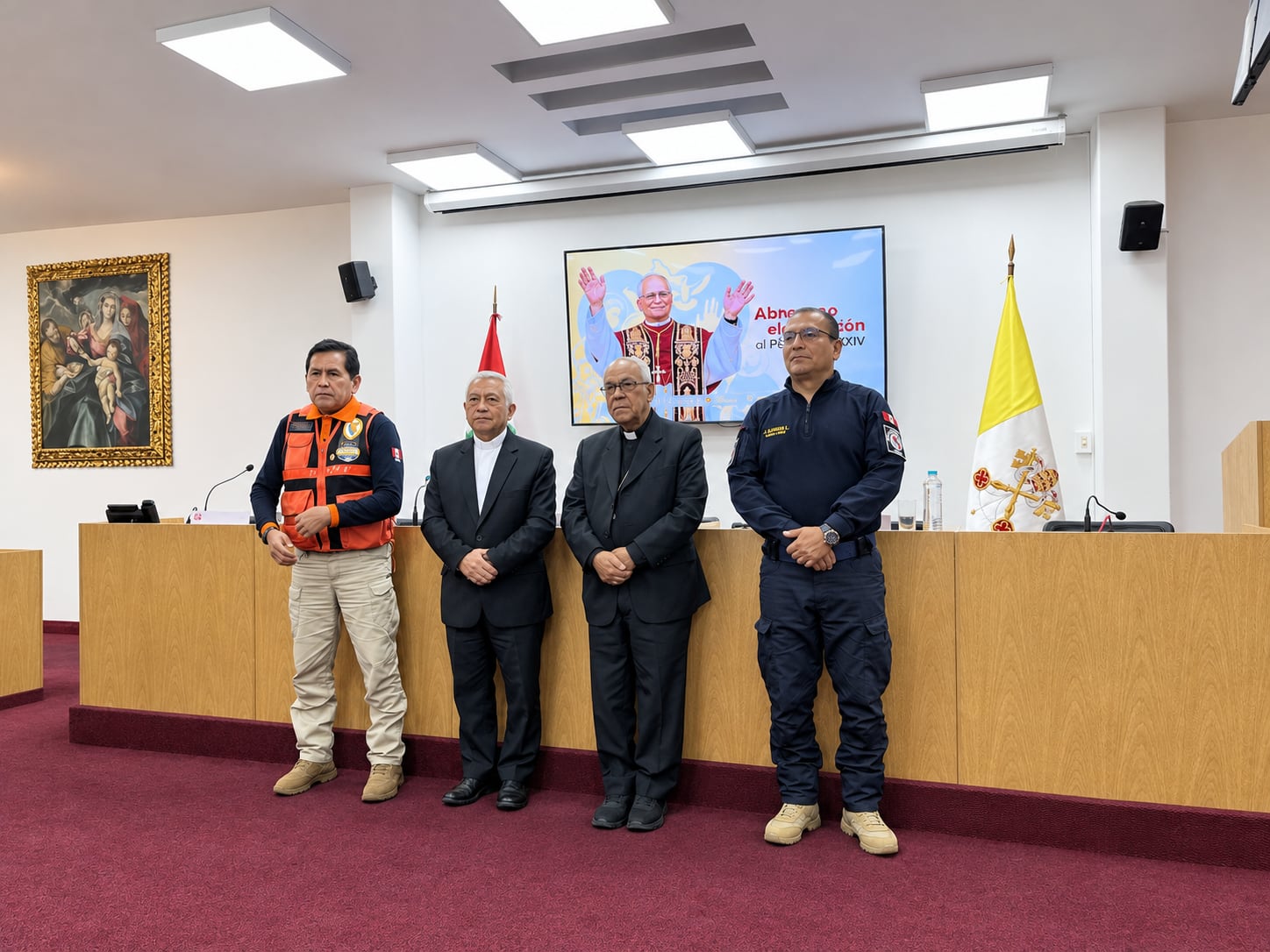 El operativo busca garantizar la atención de los aproximadamente 3.4 millones de asistentes previstos durante la visita del papa León XIV al Perú. (Foto: María Abanto Oré)