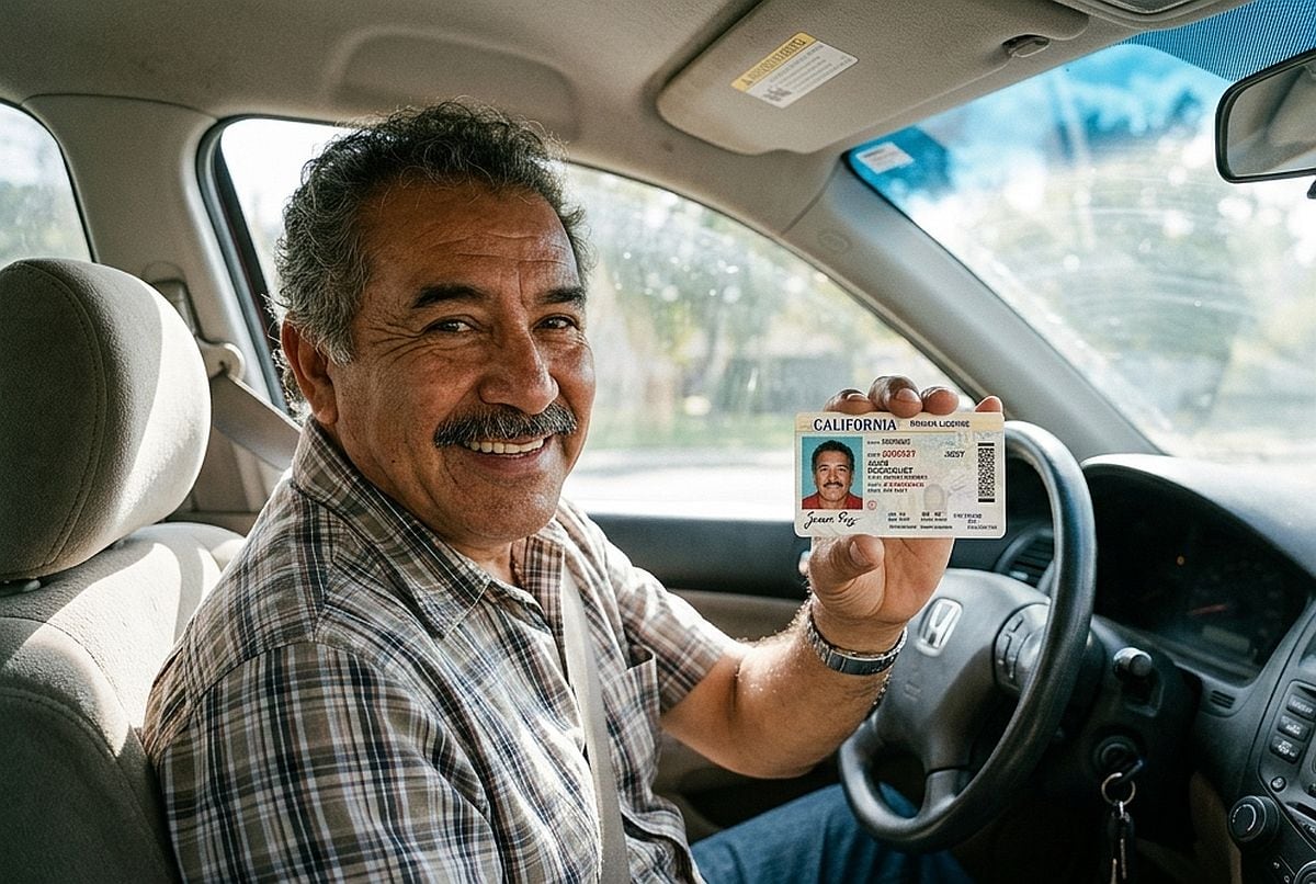 La información de la licencia de conducir de miles de indocumentados podría llegar a personas ajenas al estado, complicando su permanencia en Estados Unidos (Foto: Imagen creada por El Comercio MAG usando Gemini)