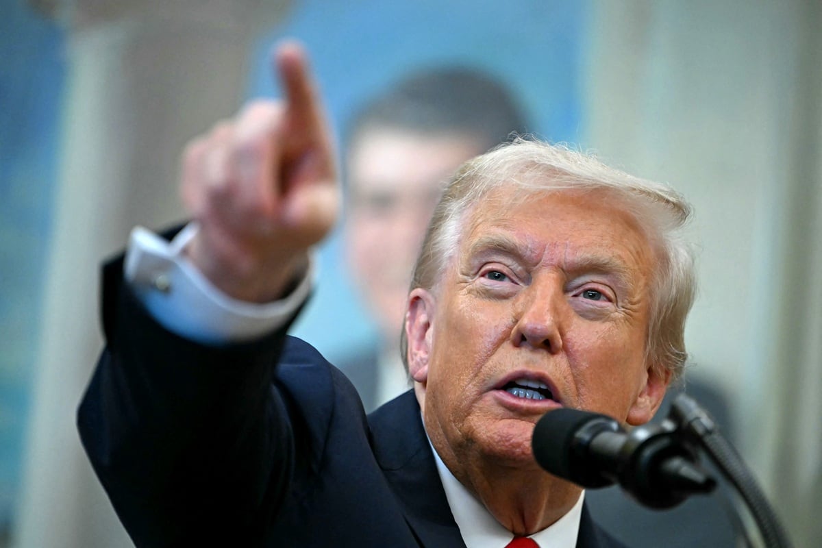 Trump planea implementara aranceles a Colombia tras recortar la ayuda financiera al país. (ANDREW CABALLERO-REYNOLDS / AFP)