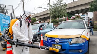 Más de 250 taxistas podrán desinfectar gratis sus vehículos en San Juan de Lurigancho y Callao