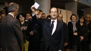Sarkozy reconoce su derrota frente a François Hollande