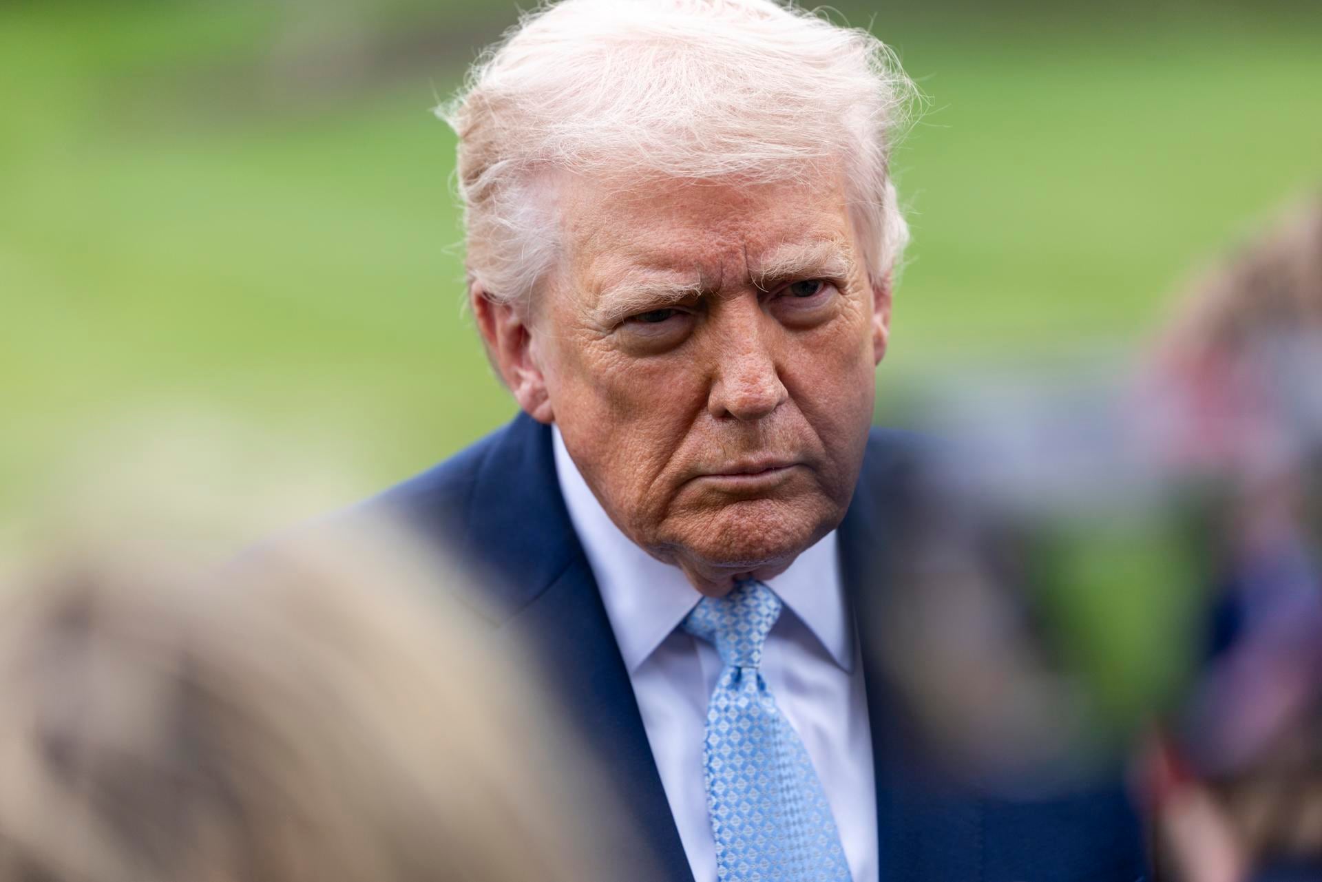 Donald Trump arremetió contra los países de la OTAN por negarse en el ataque a Ormuz. (Foto: EFE)