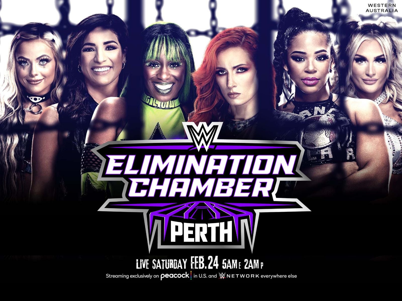 ¿Dónde ver WWE Elimination Chamber 2024? Canales TV para México y Estados Unidos, horarios y links para streaming online del Premium Live Event desde Perth, Australia. | Crédito: wwe.com