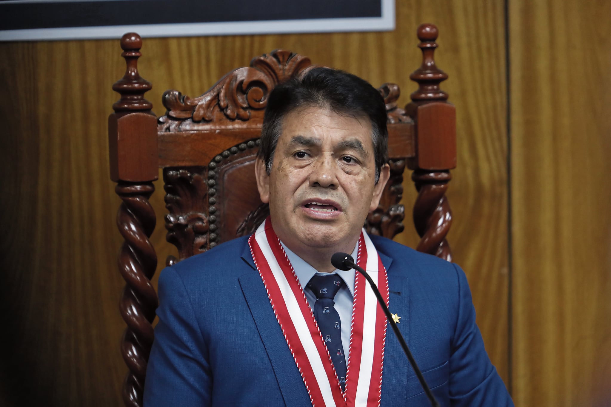 Tomás Aladino Gálvez, nuevo fiscal de la Nación. Foto: Julio Reaño/@photo.gec