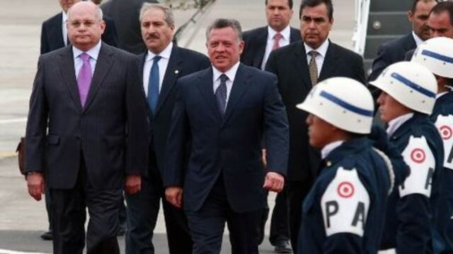 Presidente Humala sostuvo reunión con rey de Jordania
