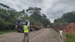 Reabren seis vías nacionales en Amazonas y Cajamarca