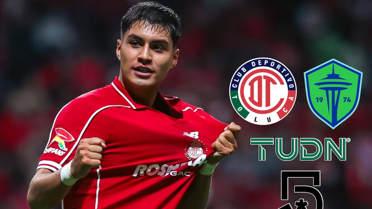 Canal 5 y TUDN EN VIVO - ver partido Toluca vs. Seattle Sounders GRATIS por TV abierta