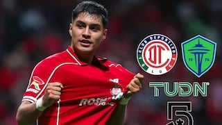 Canal 5 y TUDN transmitieron el partido Toluca 3-0 Seattle Sounders por la Leagues Cup 2026