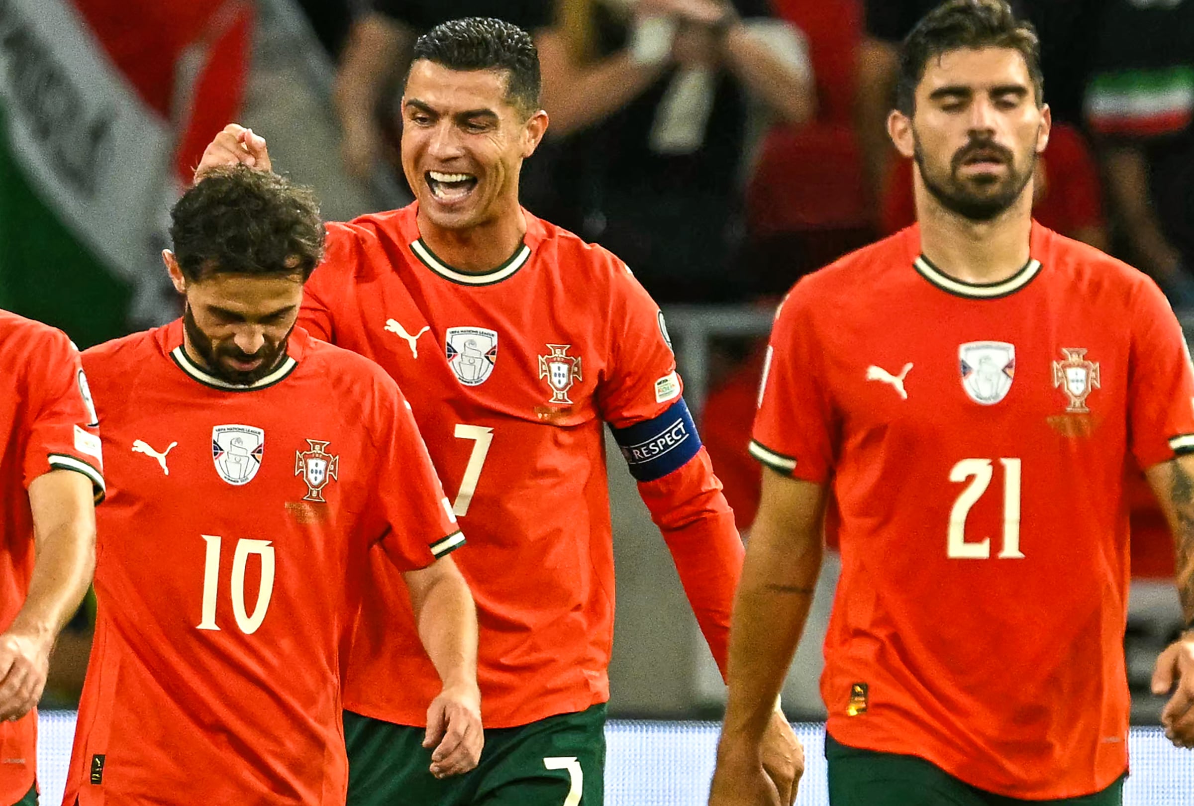 HOUSTON, TEXAS (ESTADOS UNIDOS), 17/06/2026.- Telemundo Deportes transmitió el Portugal 1-1 RD Congo por el Mundial 2026. FOTO DE ATTILA KISBENEDEK PARA AFP