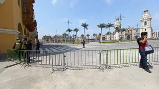 Comerciantes del Centro Histórico de Lima piden que se retiren rejas que mantienen cerradas calles y accesos a Plaza Mayor