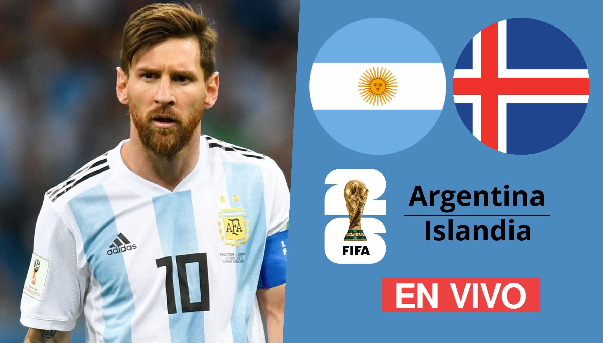 Conoce los canales de TV y horarios para ver el partido entre Argentina vs. Islandia EN VIVO este martes 9 de junio previo a la Copa Mundial 2026. (Foto: Composición Gestión Mix)