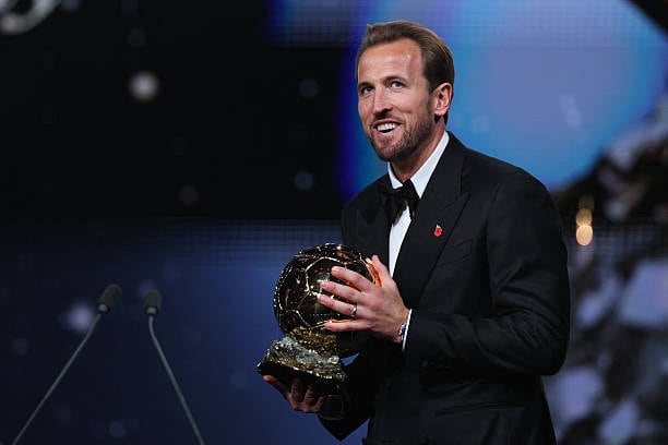 ¡Harry Kane es el mejor del mundo! Inglés se llevó el Balón de Oro 2026 tras mítica gala. (Foto: Getty Images)
