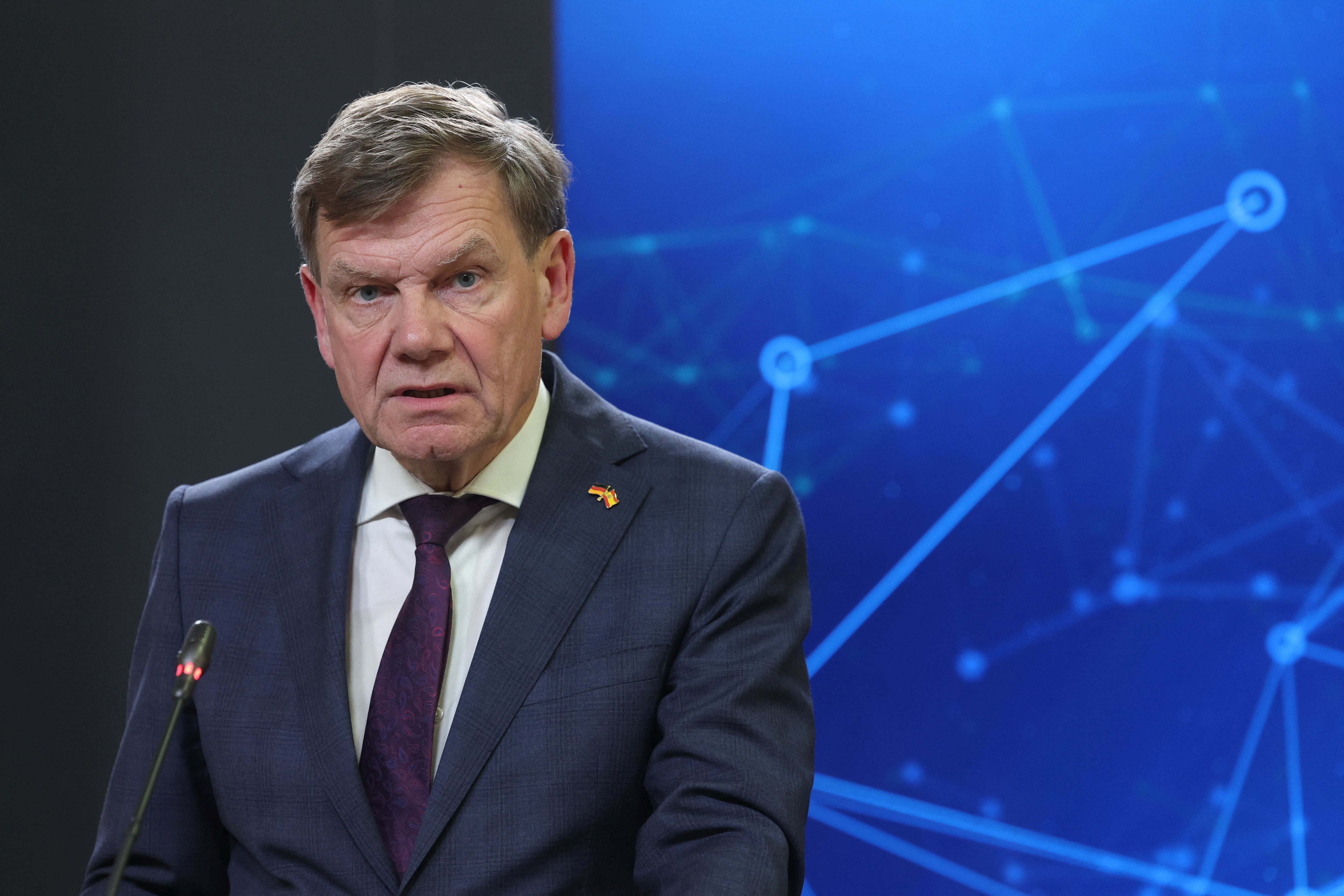 El lunes está previsto que Johann Wadephul se reúna con su homólogo Wang Yi, así como con el ministro de Comercio, Wang Wentao. (Foto de Pierre-Philippe MARCOU / AFP)