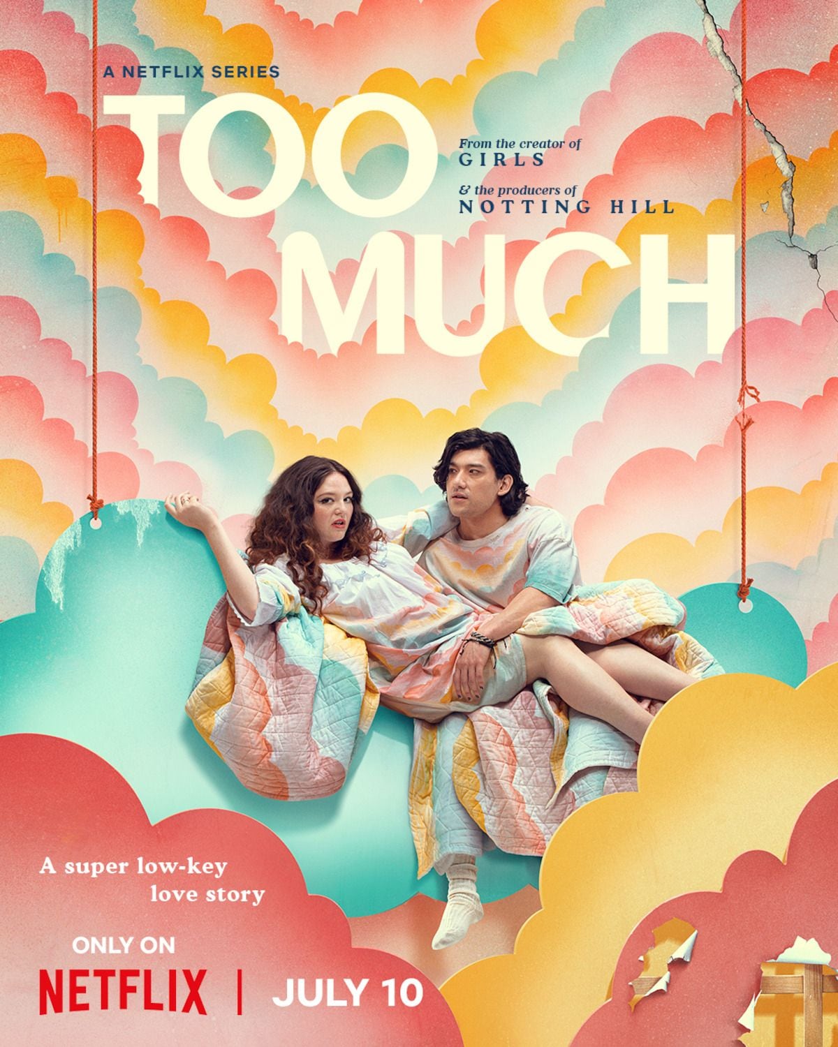 Afiche de la serie "Too much" (Foto: Netflix)