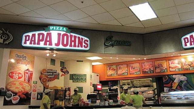 Intercorp adquirió la cadena de pizzas Papa John's