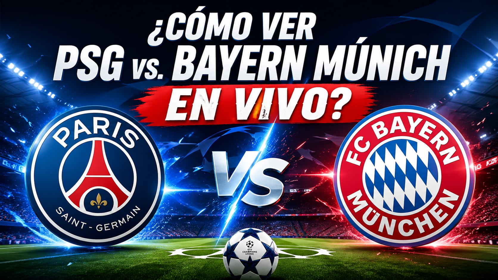 El cruce entre Paris Saint-Germain y Bayern Múnich será hoy 28 de abril en el Parque de los Príncipes (Imagen hecha por Gestión con apoyo de la IA Gemini)